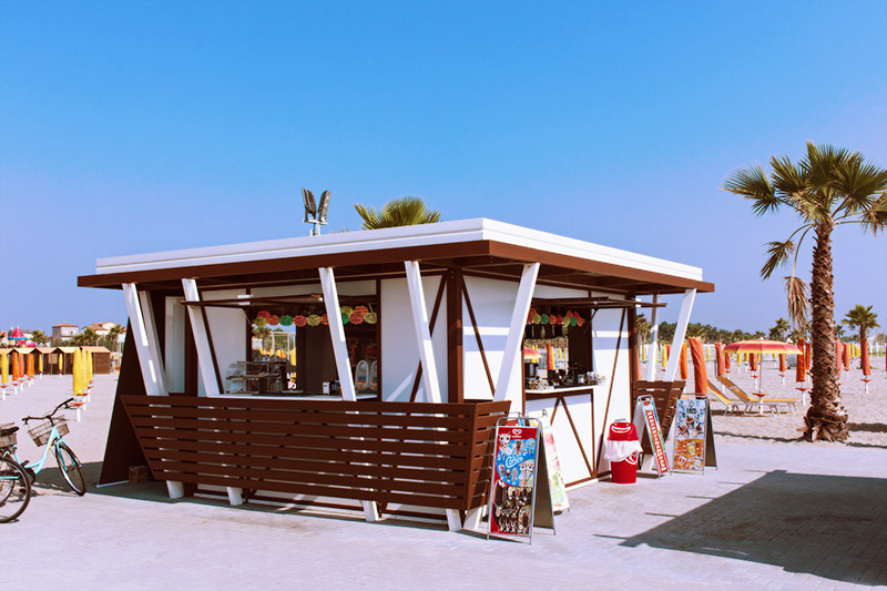 chiosco da spiaggia place-x
