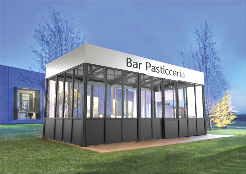 progetto dehor bar place-x